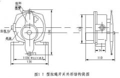 JYB/KS-2，JYB/KS-1雙向拉繩開關(guān)，事故開關(guān)KBW-220L防爆拉繩開關(guān)